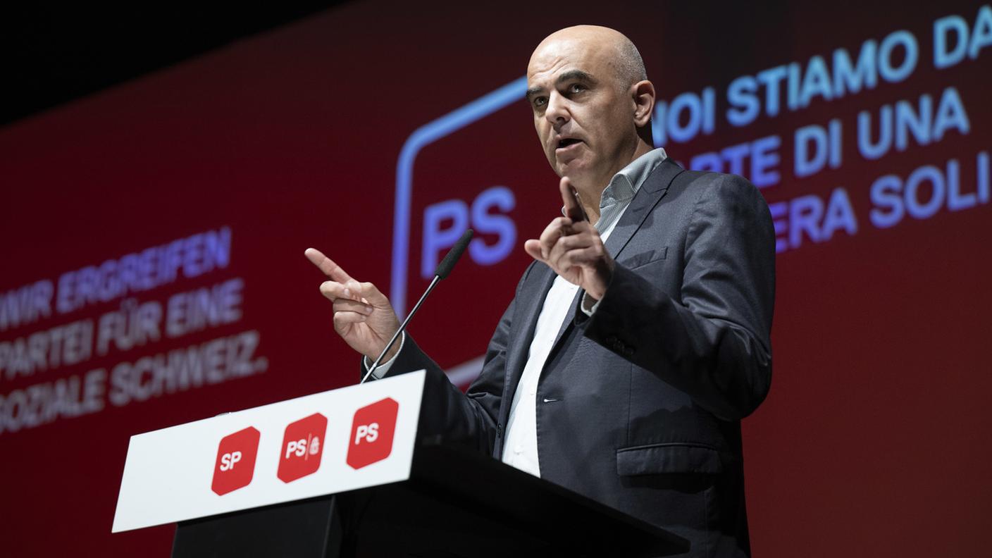 Il consigliere federale uscente Alain Berset
