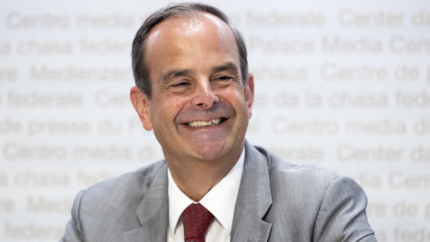 Il presidente Gerhard Pfister