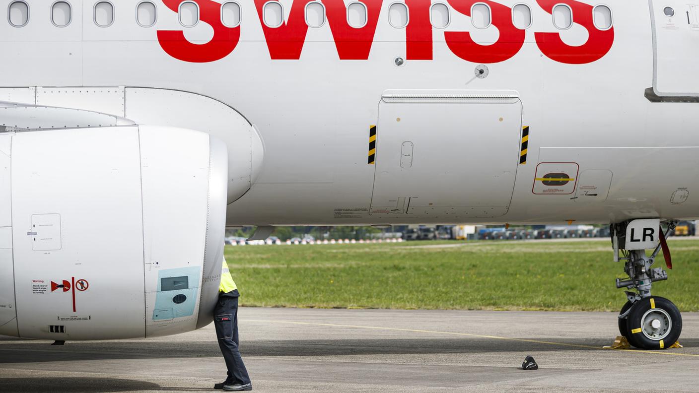 Un aereo Swiss