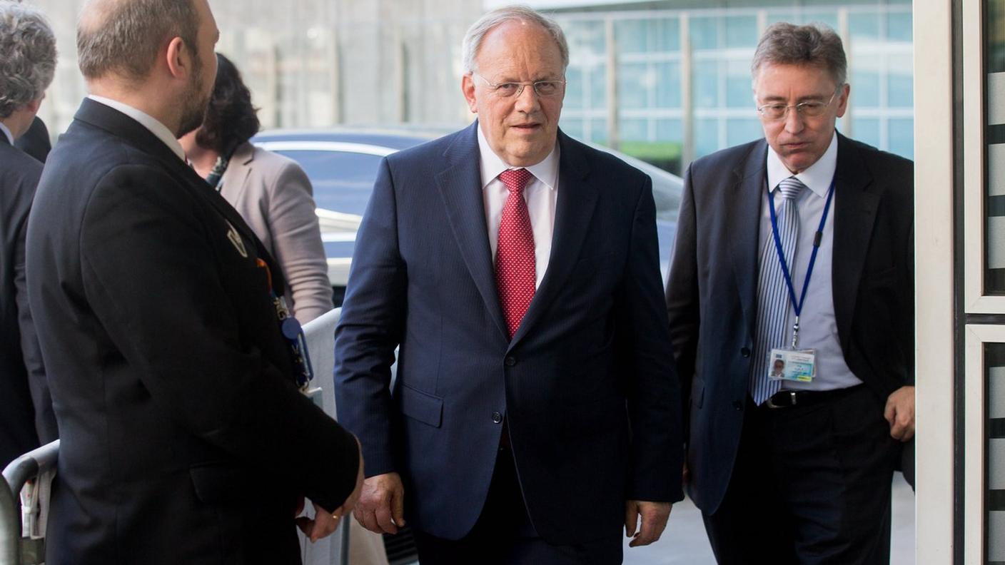 Johann Schneider-Amman era Bruxelles per parlare di accordi bilaterali