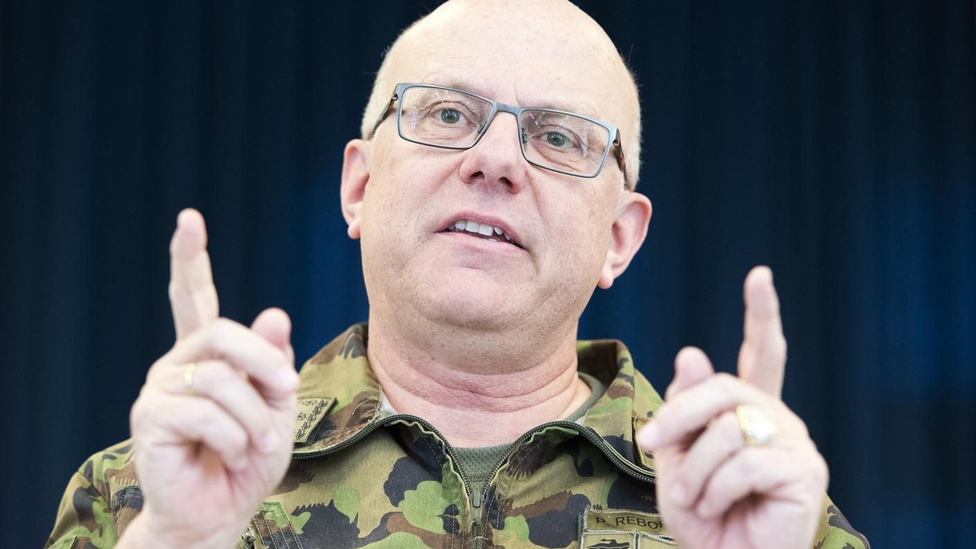Il comandante di corpo Philippe Rebord