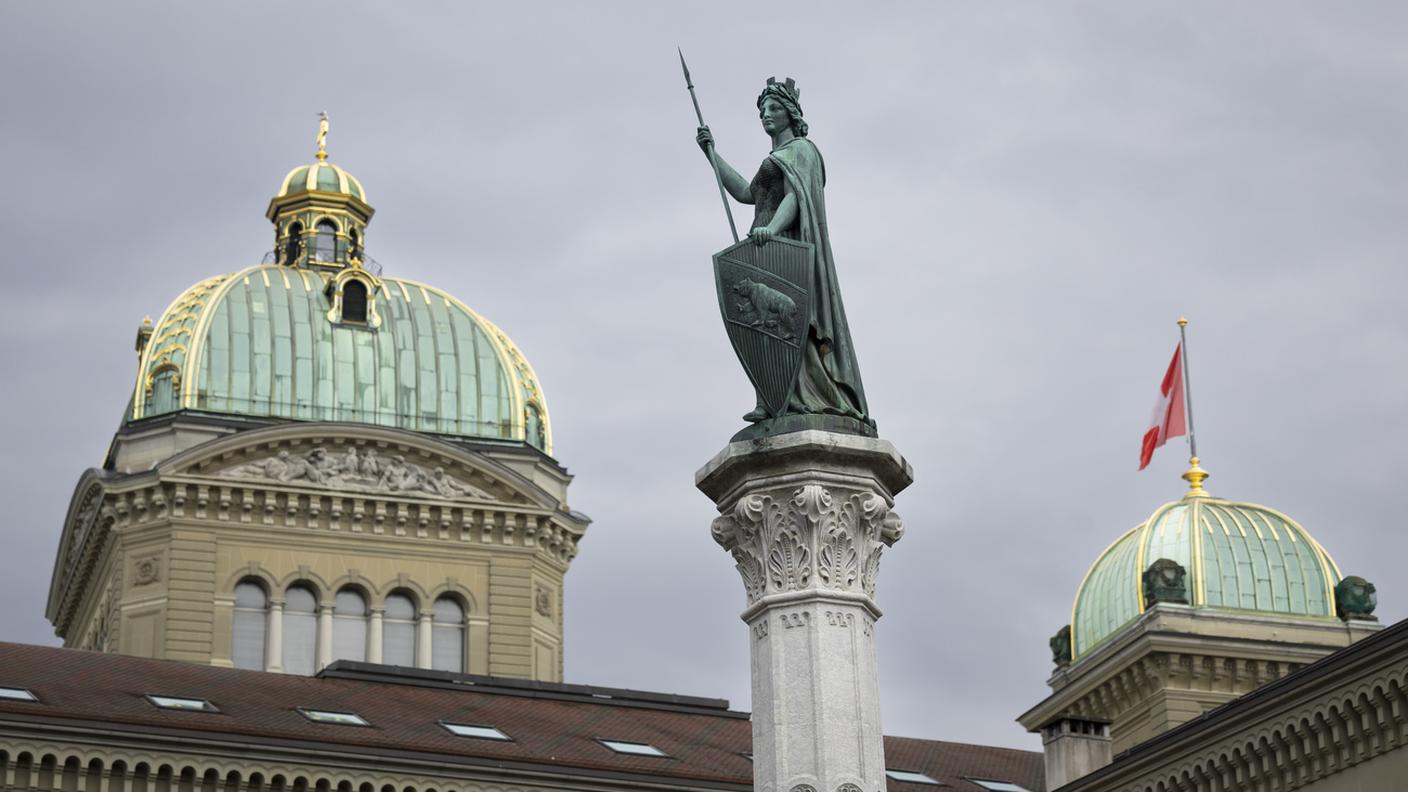 L'edificio governativo Bundeshaus a Berna