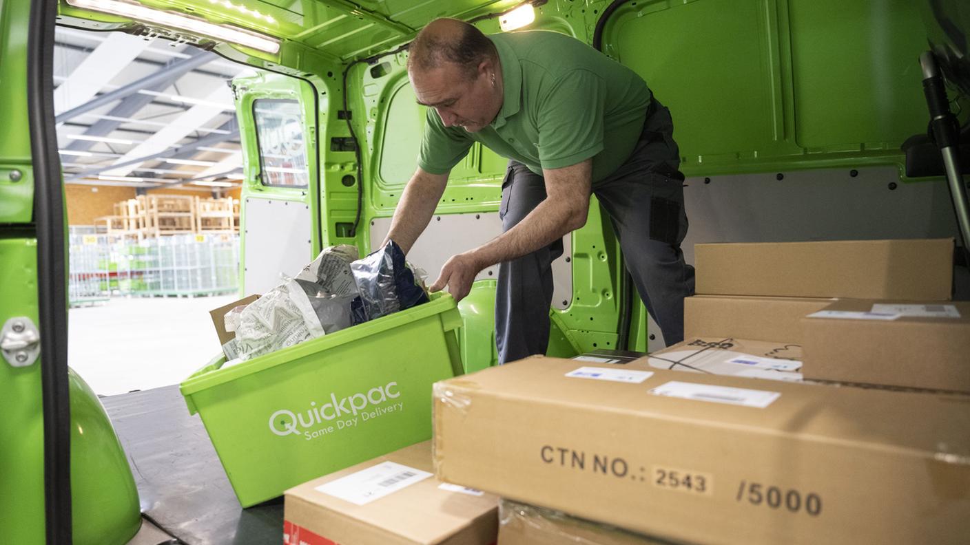 Il gruppo Quickmail, con le sue due società Quickmail e Quickpac, consegna in tutta la Svizzera