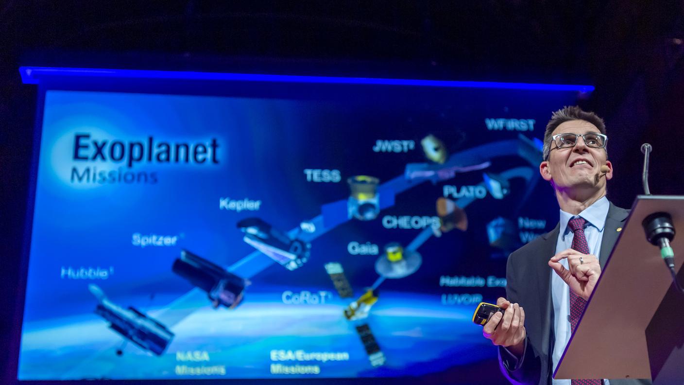 Il premio Nobel svizzero Didier Queloz