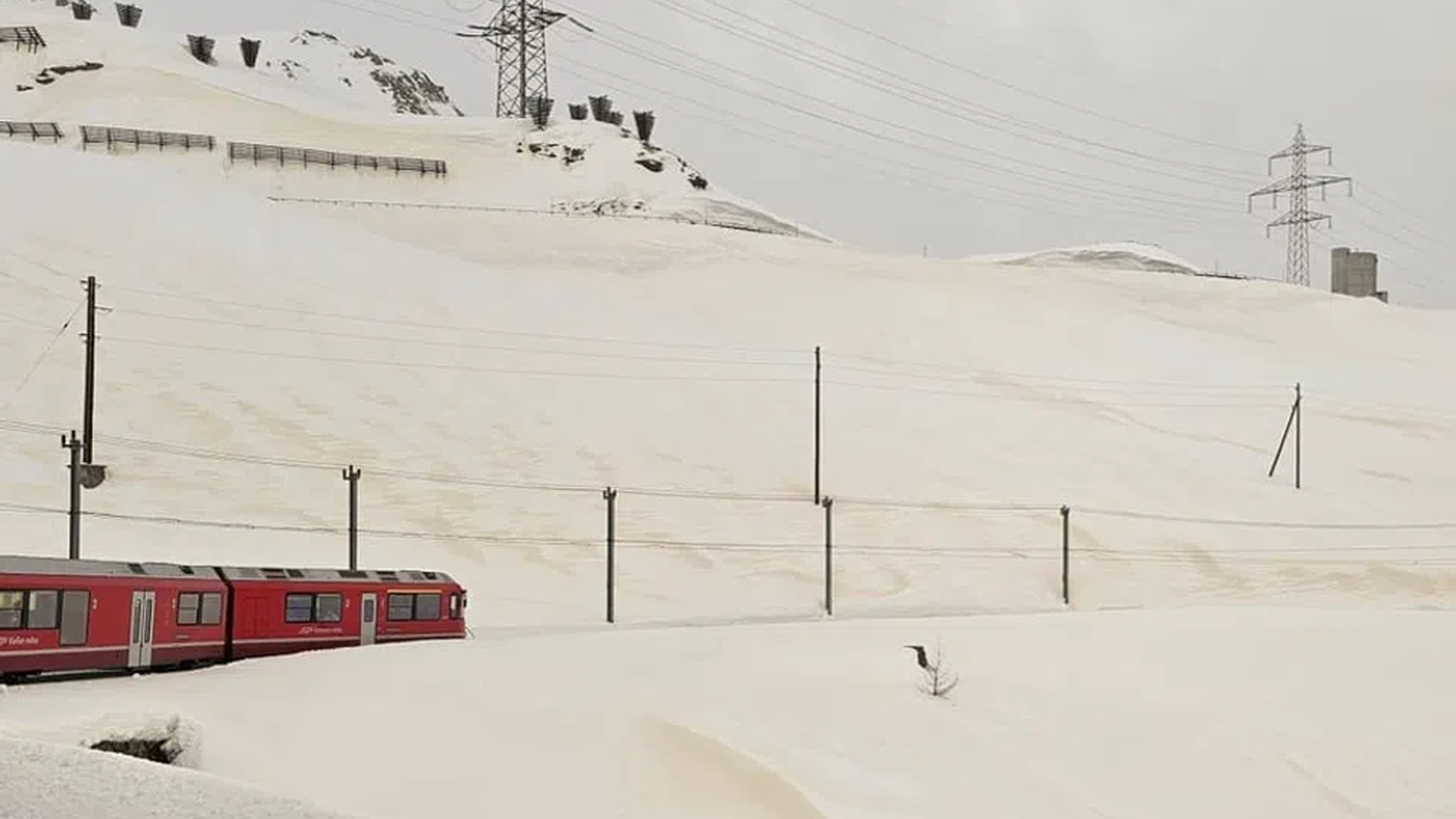 Sabbia sul Bernina
