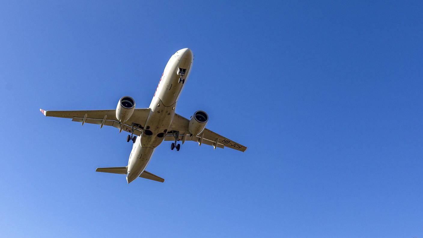 Un velivolo A220-300 di Swiss