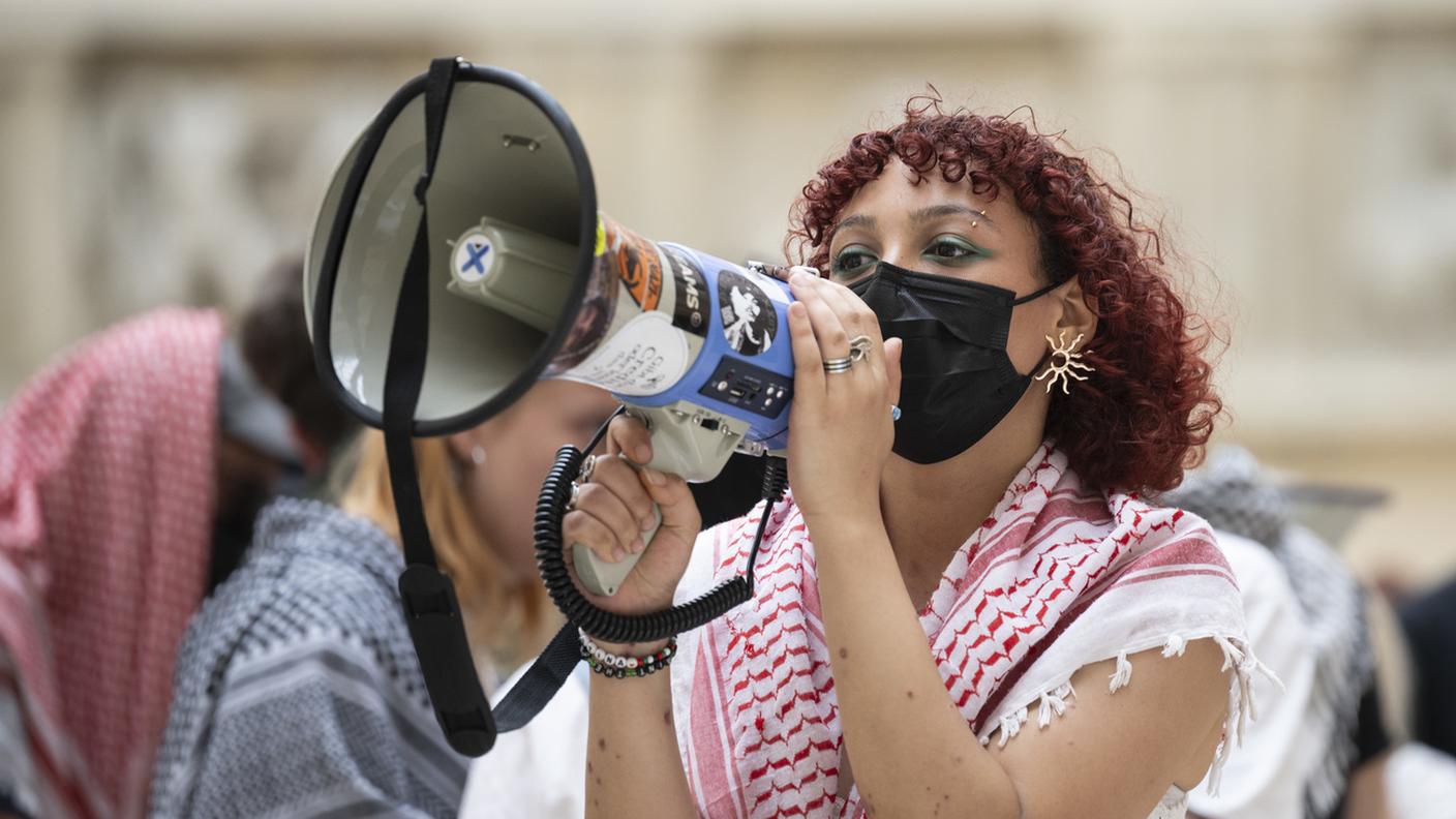 Manifestazioni pro-Palestina si stanno tenendo anche in diverse città elvetiche (Foto d'archivio)