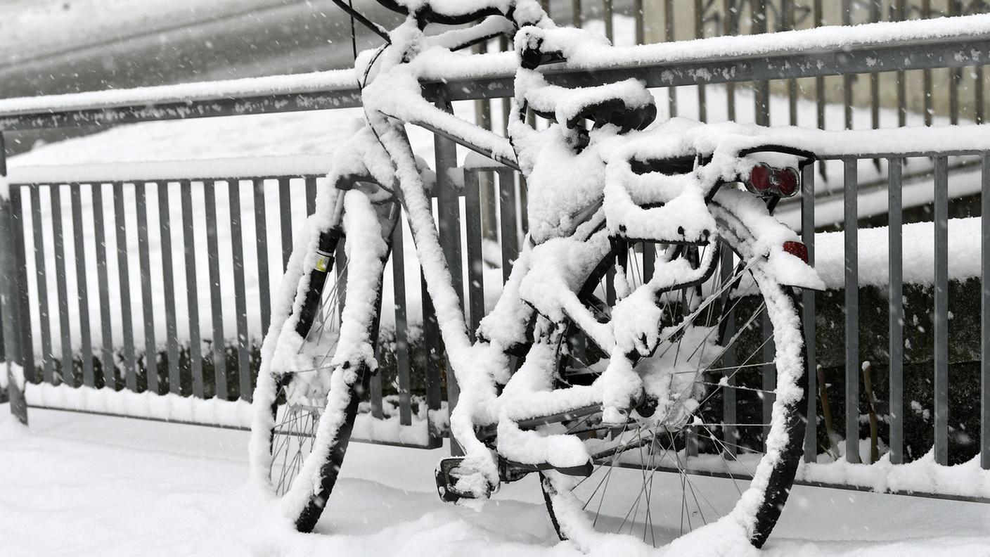 Qualche centimetro di neve fresca