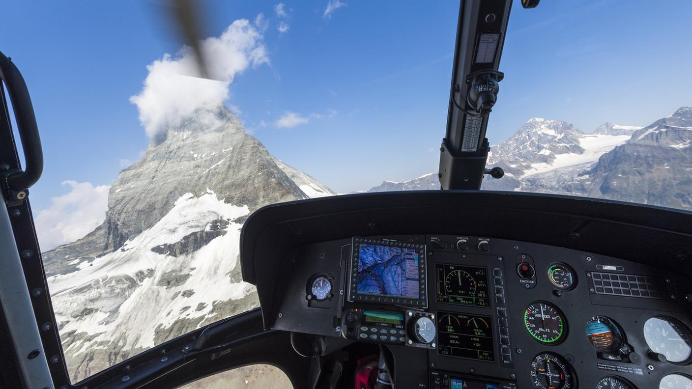 Un intervento di Air Zermatt