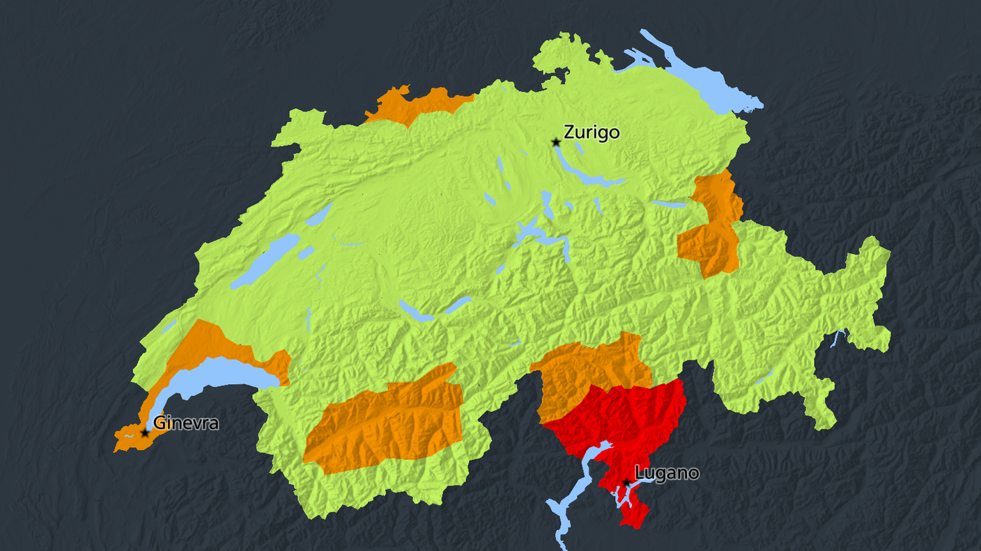 Il bollettino meteo aggiornato alle 15:30