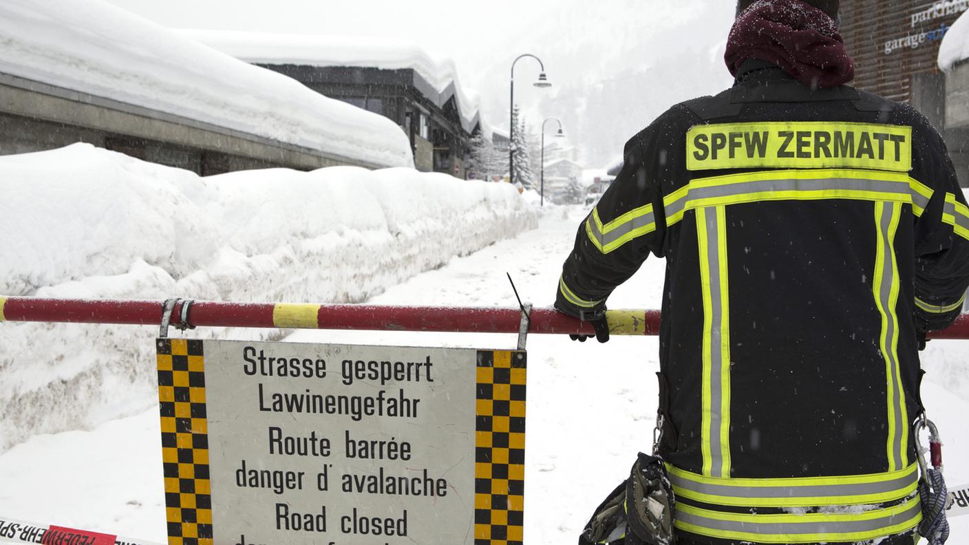 Accesso stradale a Zermatt sbarrato