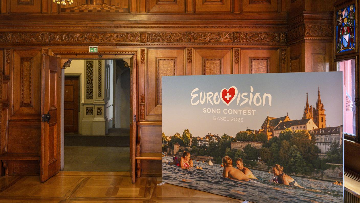 IL poster di Eurovision Song Contest a Basilea