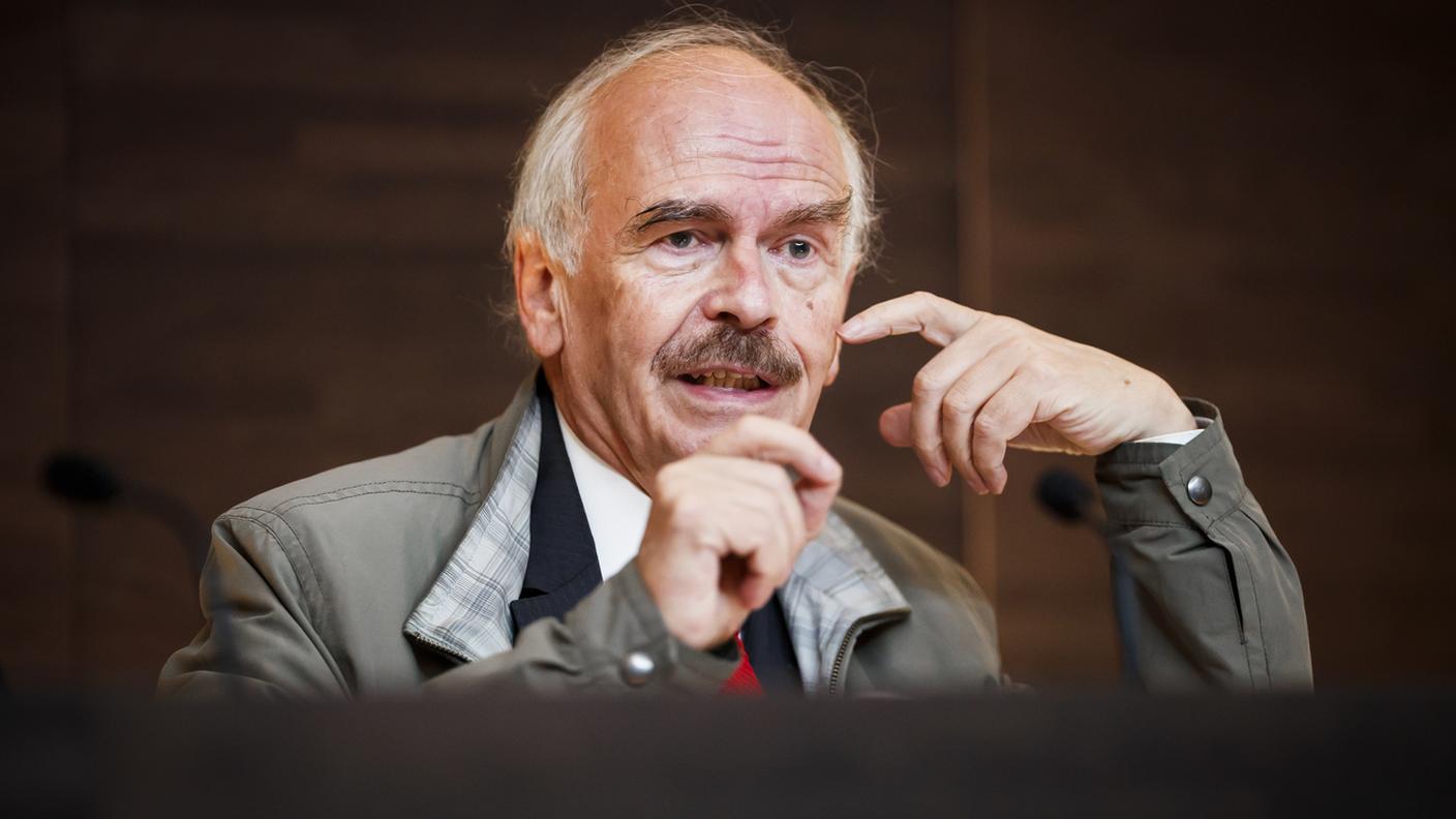 L'ex presidente del Tribunale federale Claude Rouiller, autore del rapporto presentato lunedì