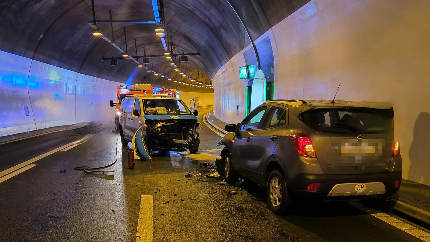 L'incidente è avvenuto nella galleria Naxberg