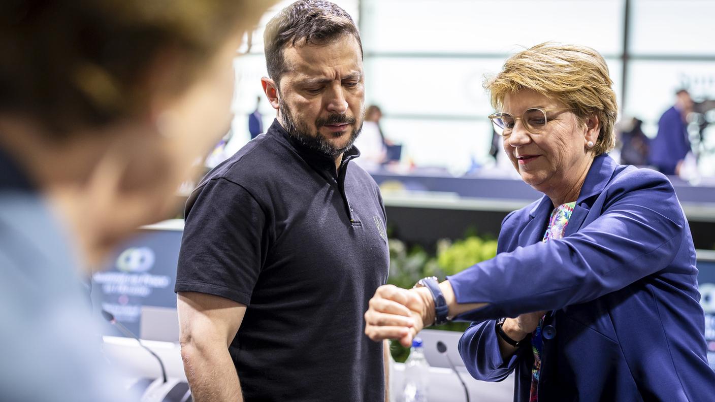 Amherd e Zelensky