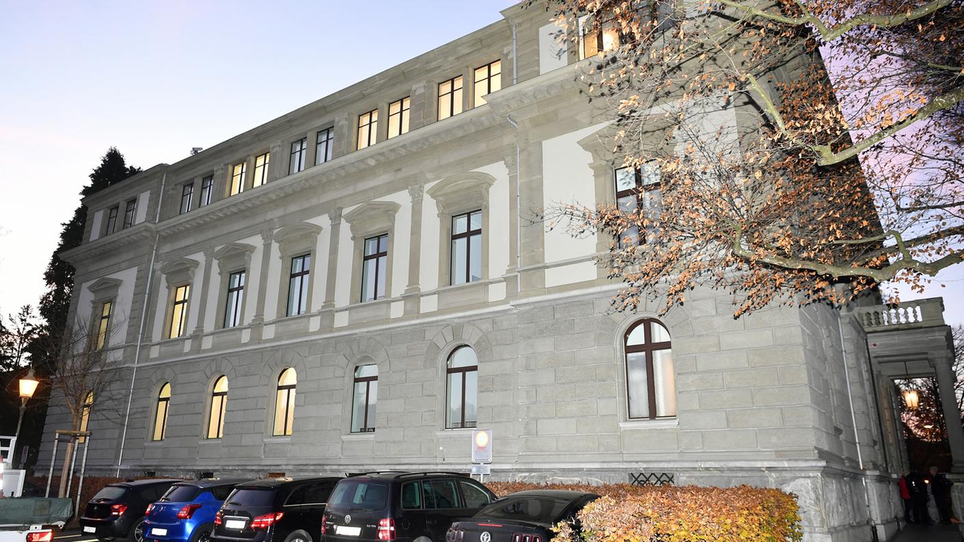 L'edificio del tribunale