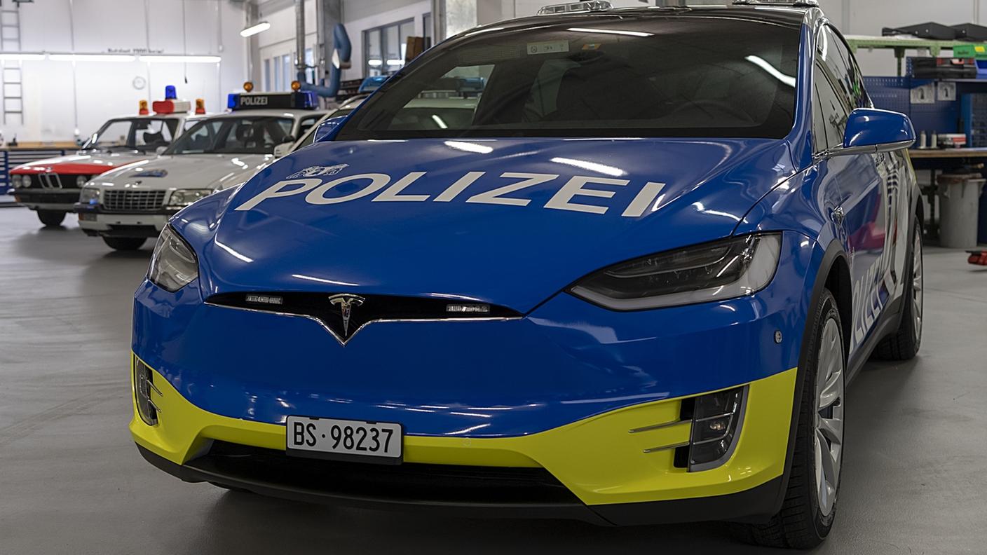 Una Tesla della polizia