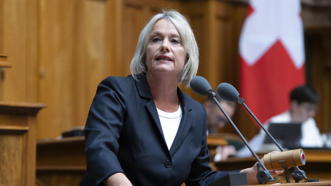 Elisabeth Schneider-Schneiter (PPD/BL) presiede la commissione di politica estera del Nazionale