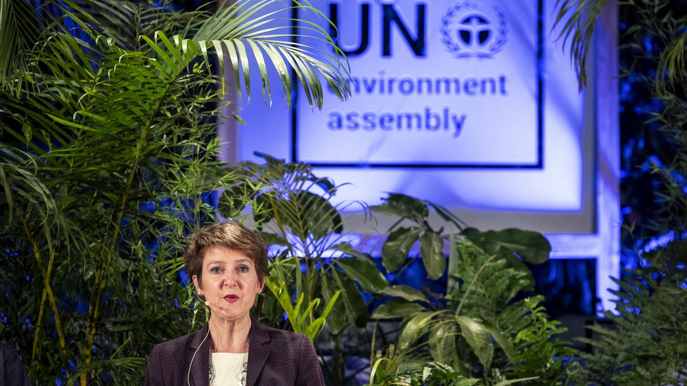 Sommaruga è in Kenya per la quarta assemblea generale dell'ONU per l'ambiente