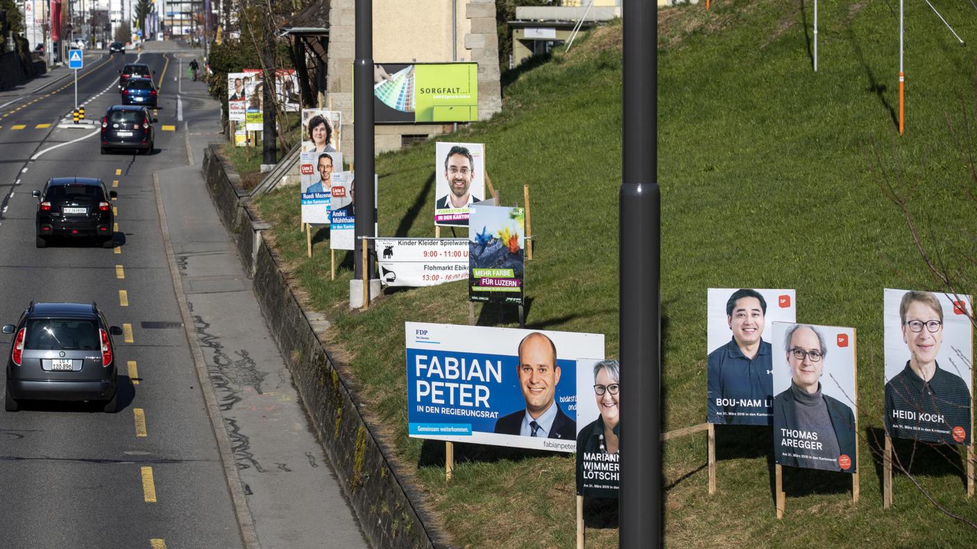 Campagna insolitamente affollata a Lucerna