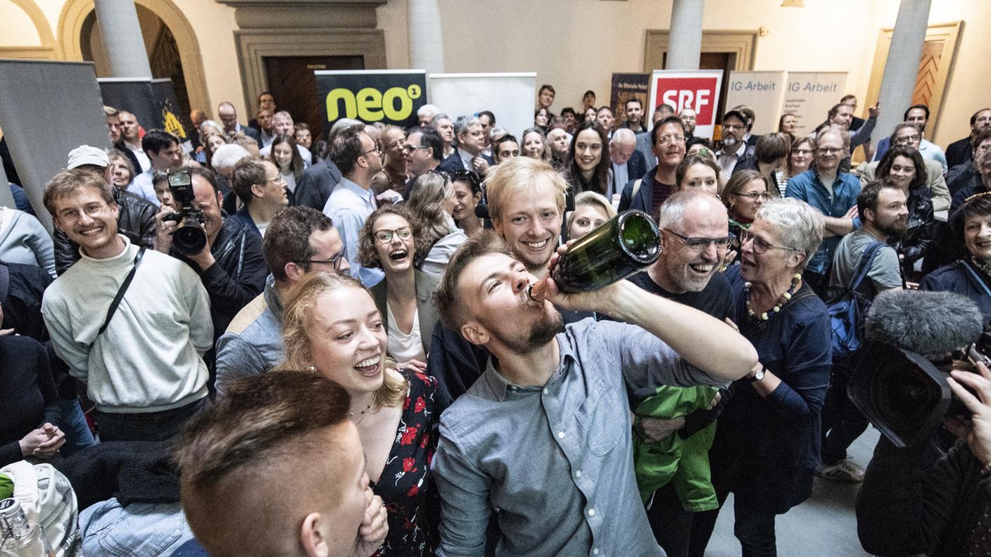 I festeggiamenti verdi a Lucerna