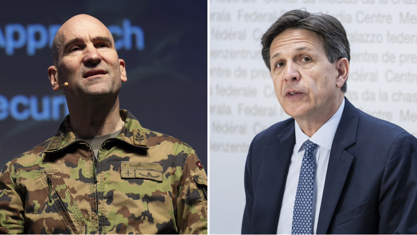 Thomas Süssli (a sinistra) e Christian Dussey