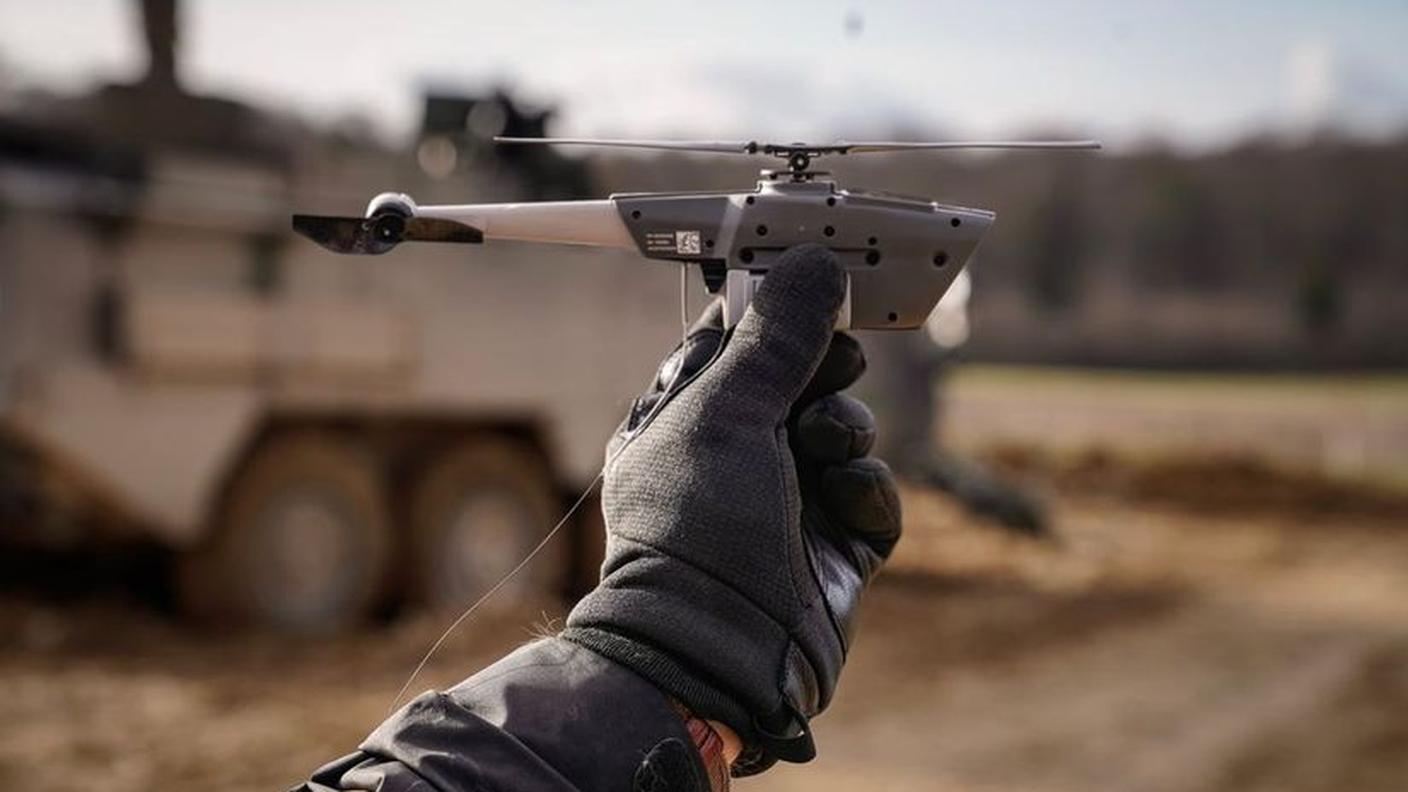 Un mini drone da sorveglianza e perlustrazione