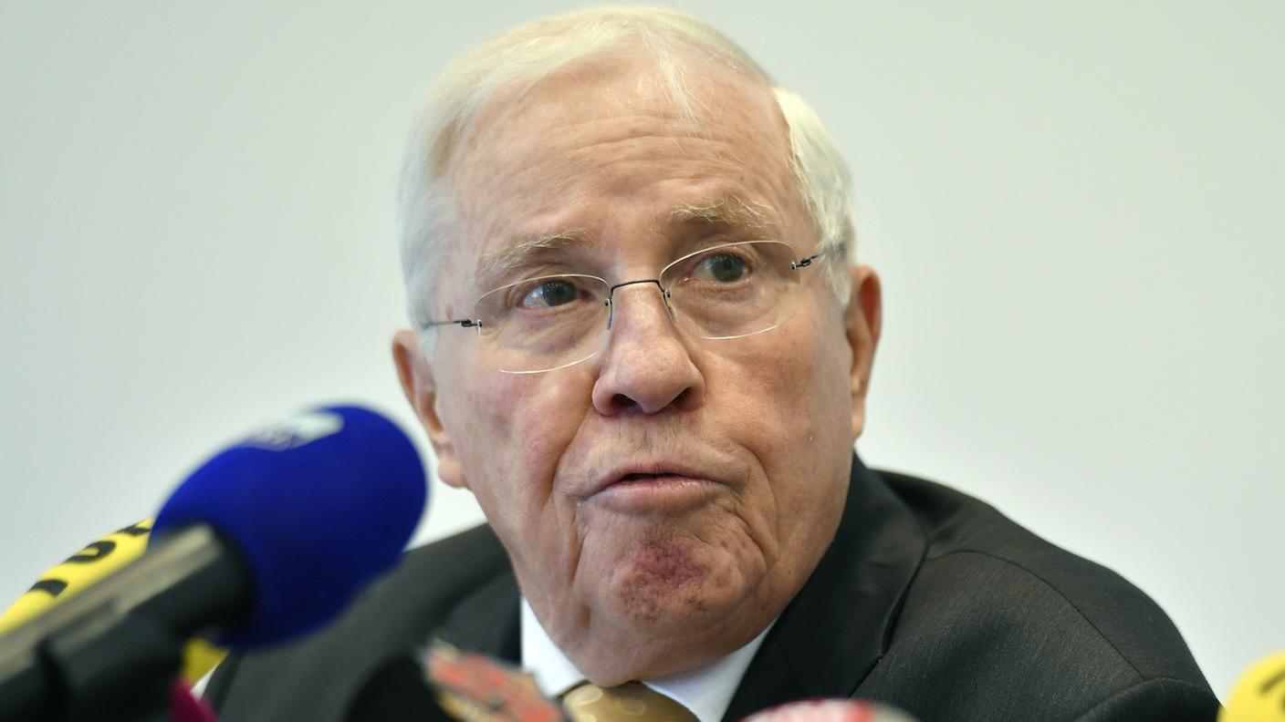 L'ex consigliere federale Christoph Blocher rimane fiducioso sul futuro dell'UDC