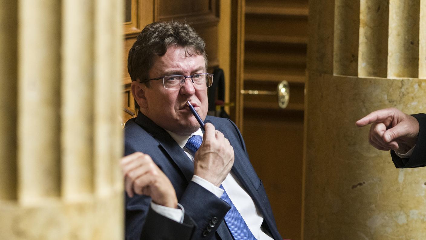 In quest'immagine d'archivio il presidente dell'UDC nazionale Albert Rösti