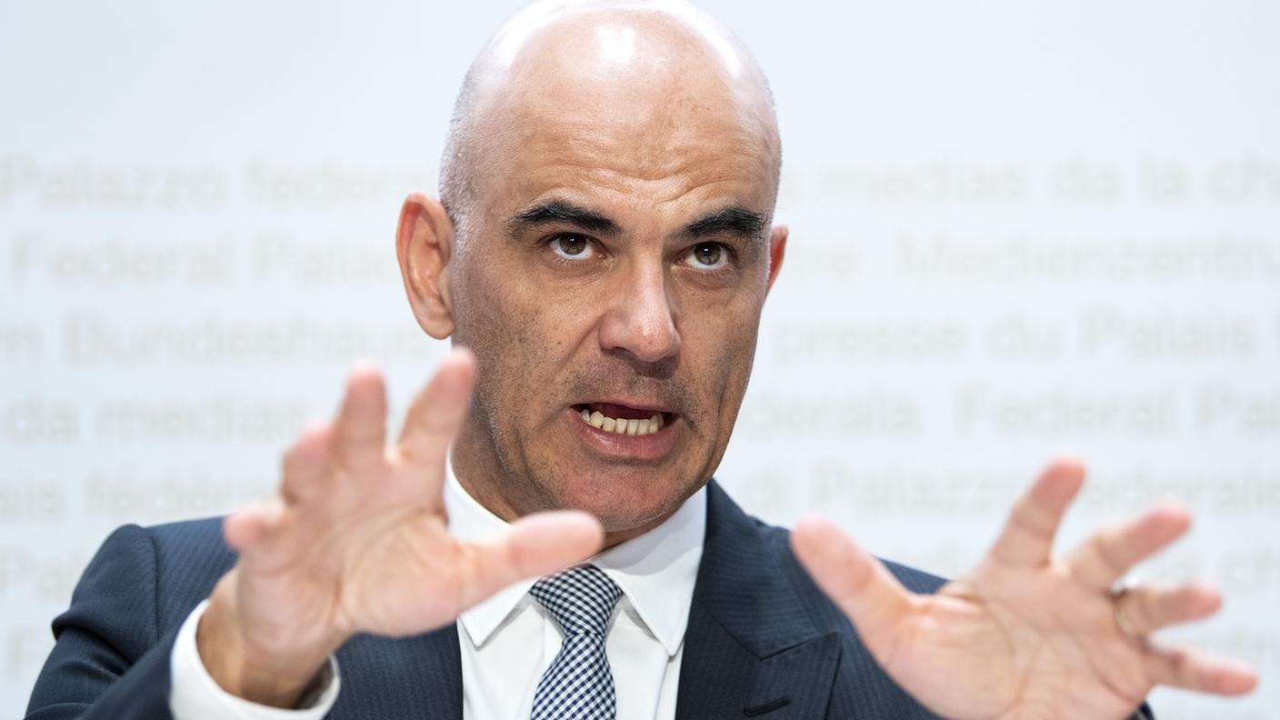Il responsabile del Dipartimento dell'interno Berset presenta la sua strategia