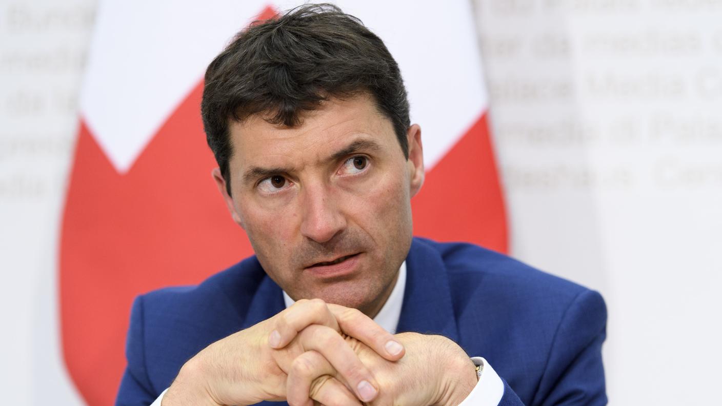 Jörg Gasser, quando era ancora segretario di Stato per le questioni finanziarie internazionali