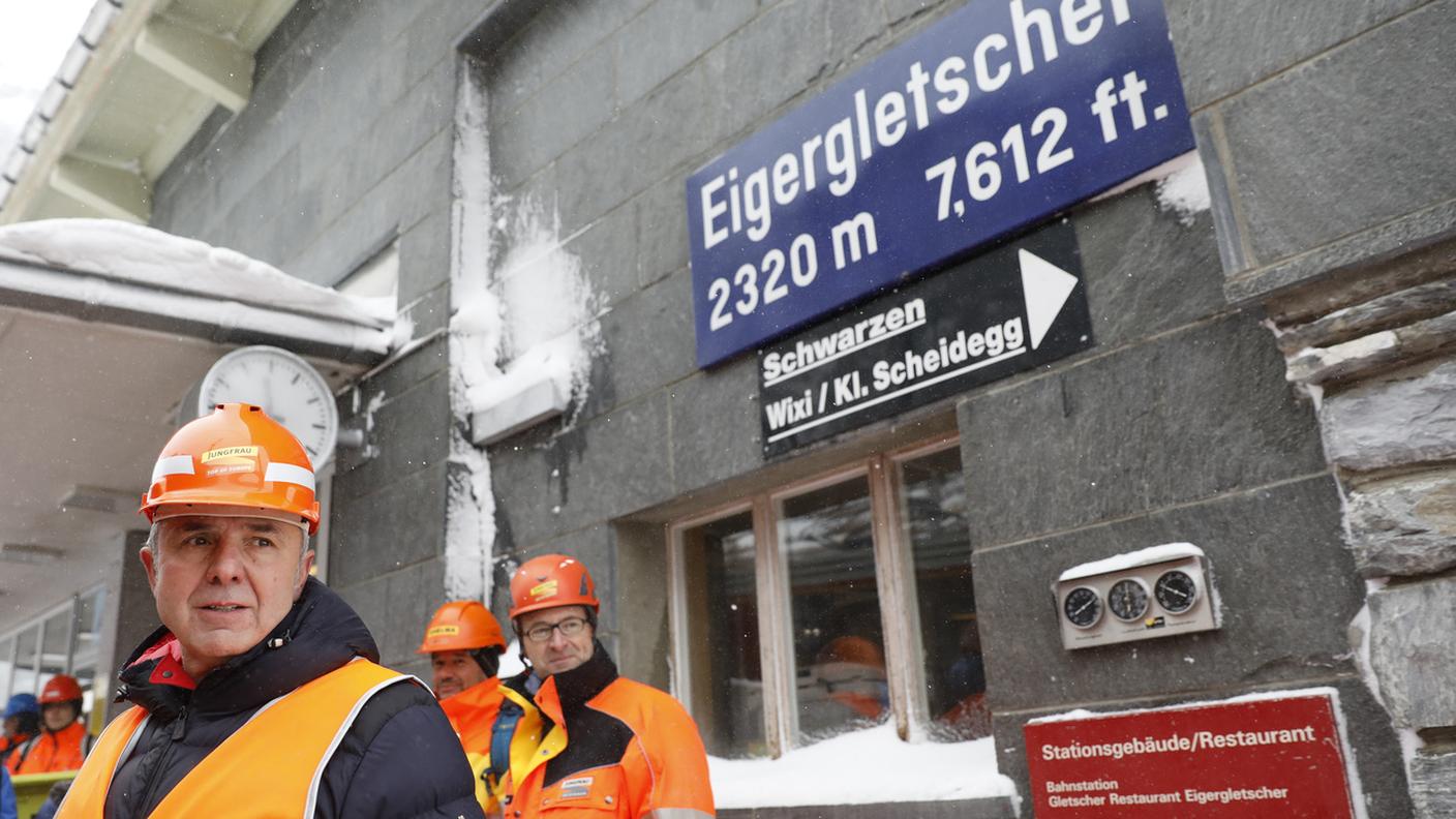 IL direttore delle Jungfraubahnen Urs Kessler si preoccupa per l'ambiente, ma anche per l'immagine dei "suoi" impianti di risalita 