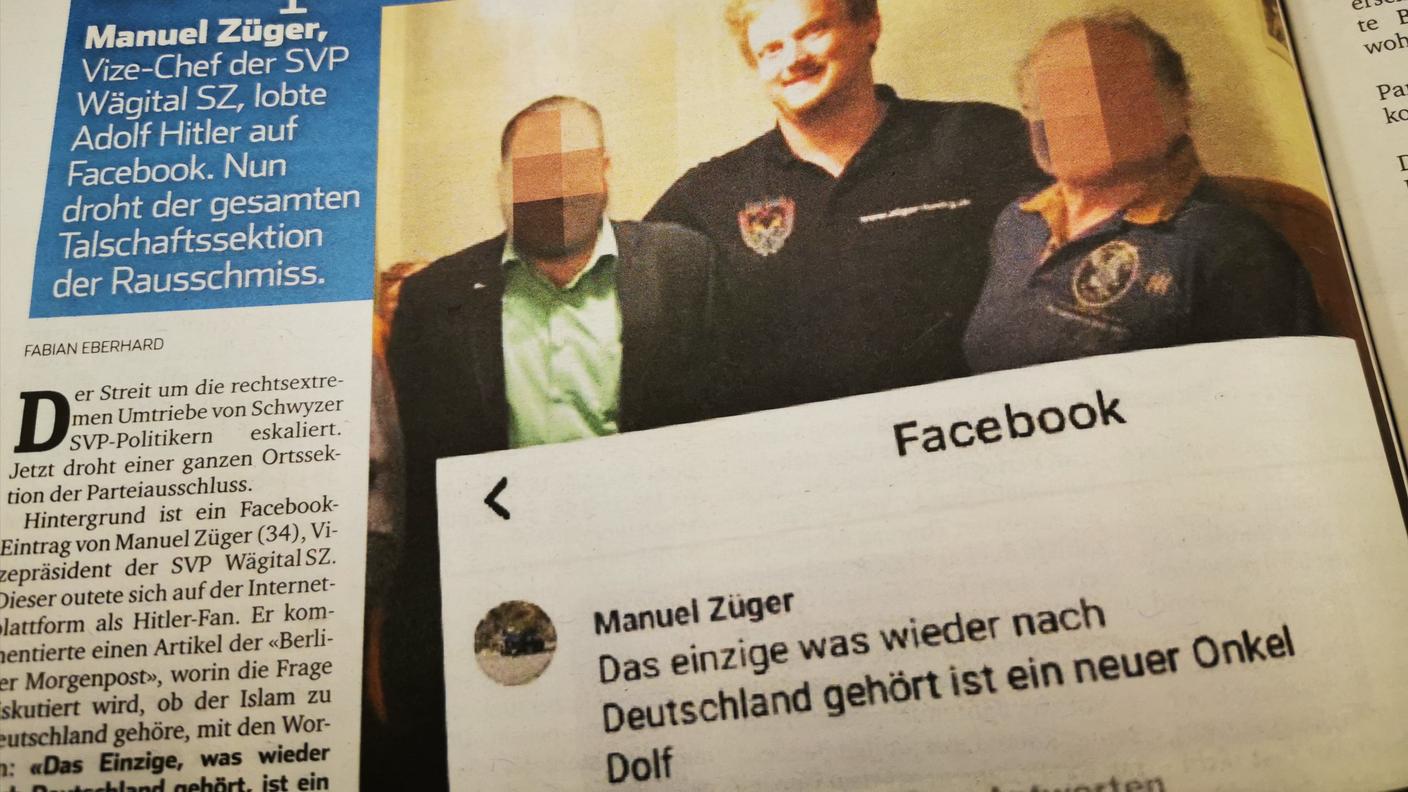 Il caso sollevto dalla Sonntagszeitung
