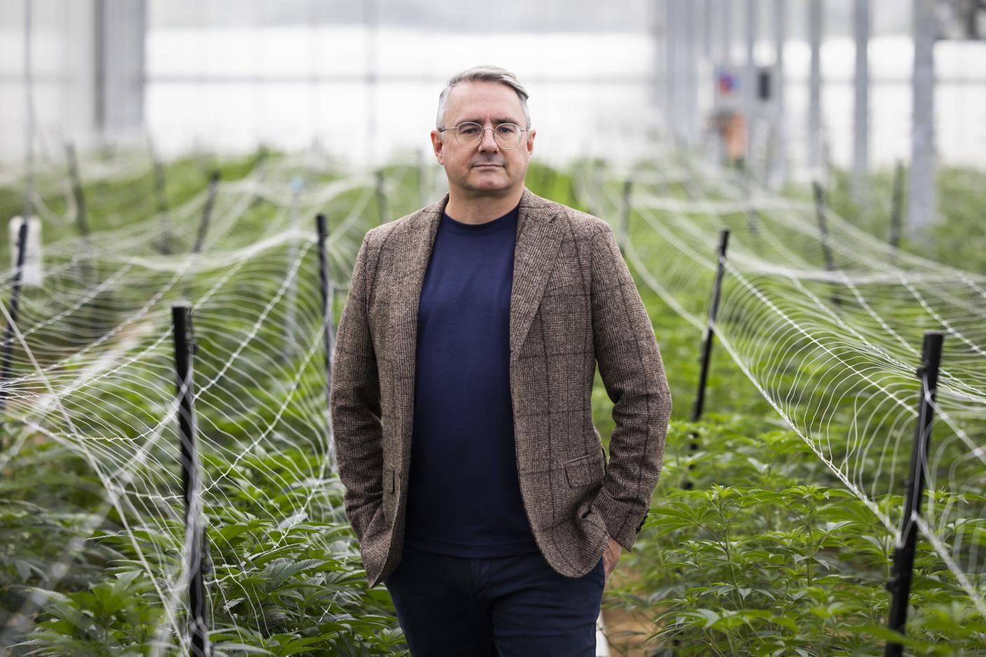 Paul-Lukas Good, il presidente dell'Associazione Swiss Cannabis Research