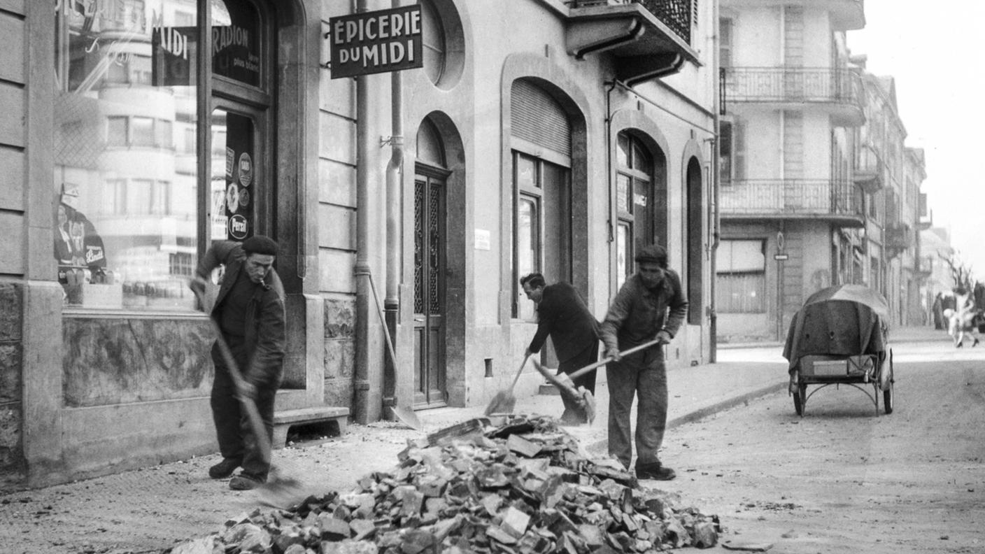 Nel 1946 vi erano stati danni anche nel centro di Sion