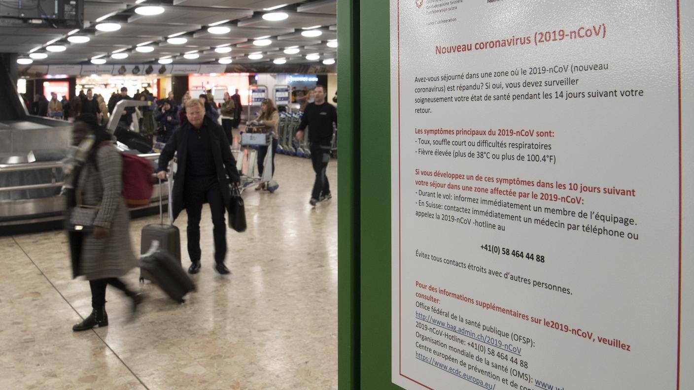 All'aeroporto di Ginevra...