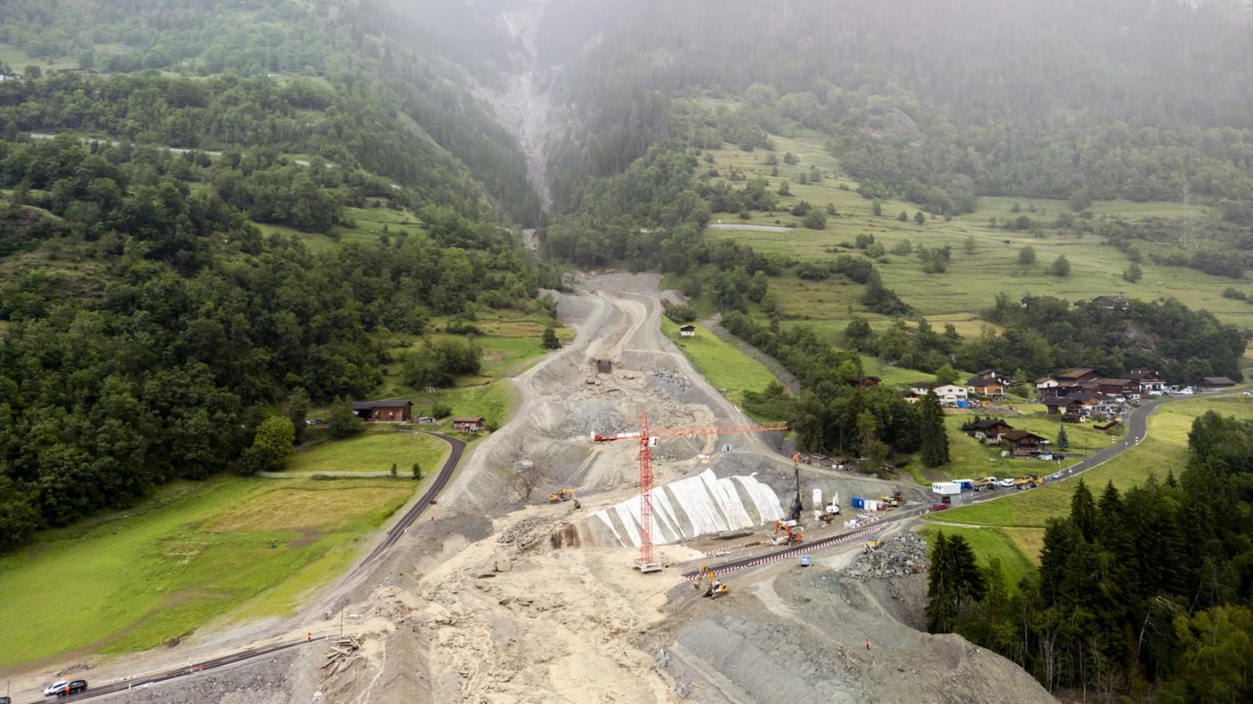 La valle resa instabile delle piogge