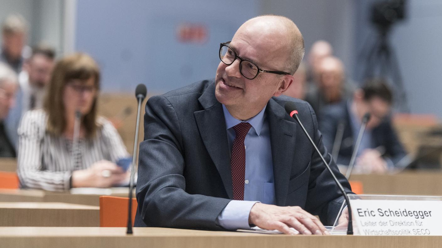 Eric Scheidegger, capo della direzione politica economica della SECO