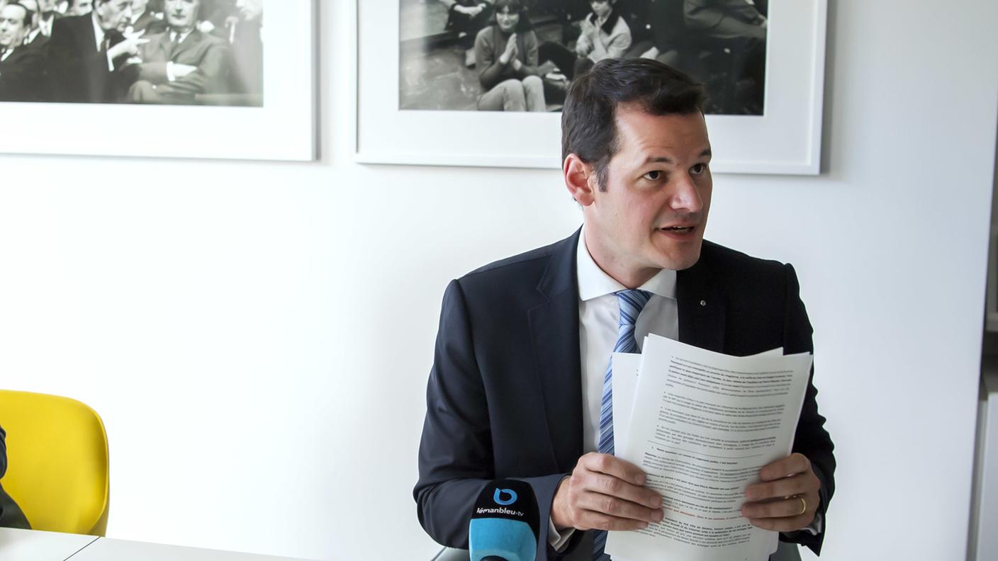 Il consigliere di Stato ginevrino Pierre Maudet