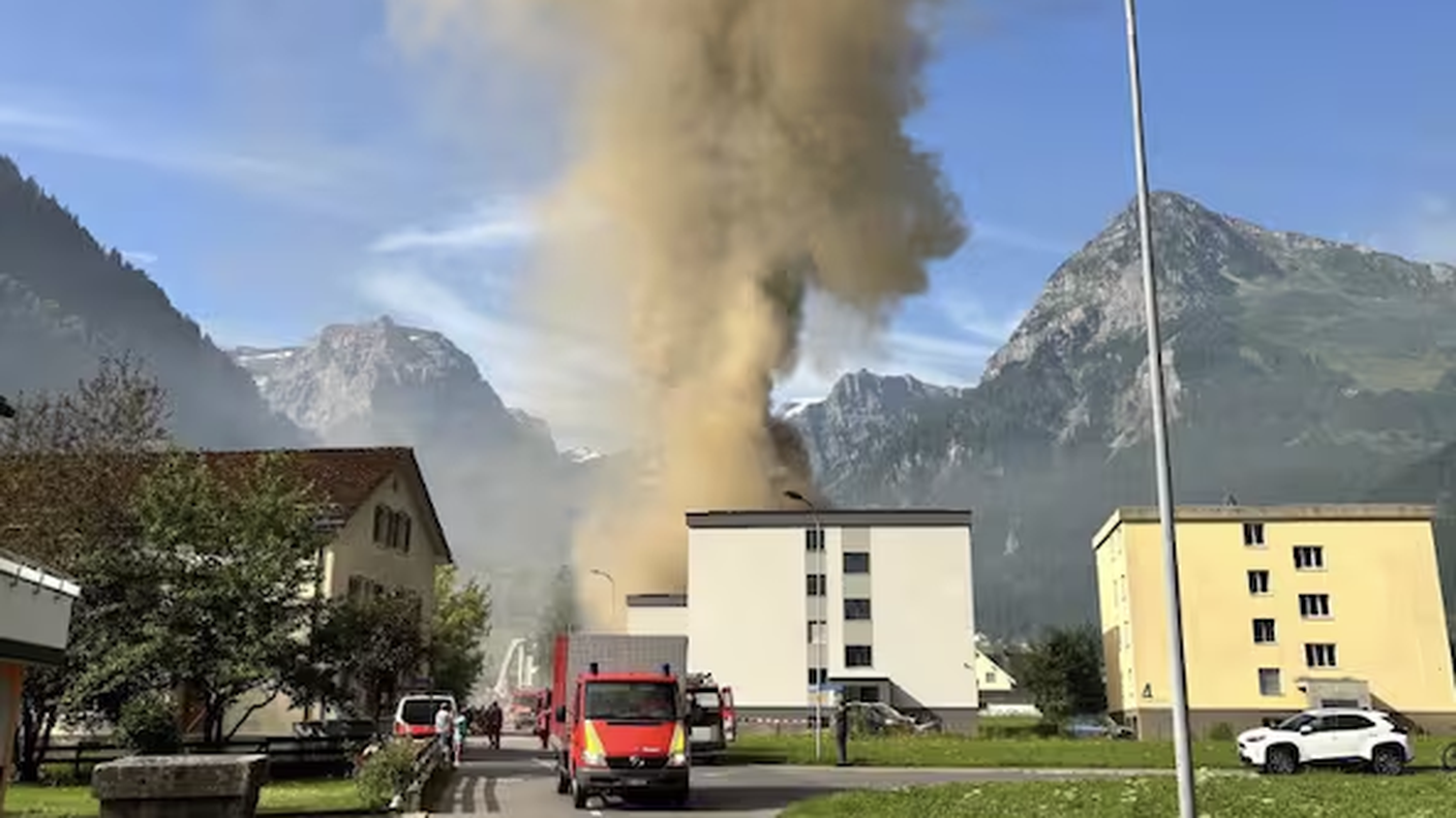 Gli stabili nelle vicinanze sono stati evacuati