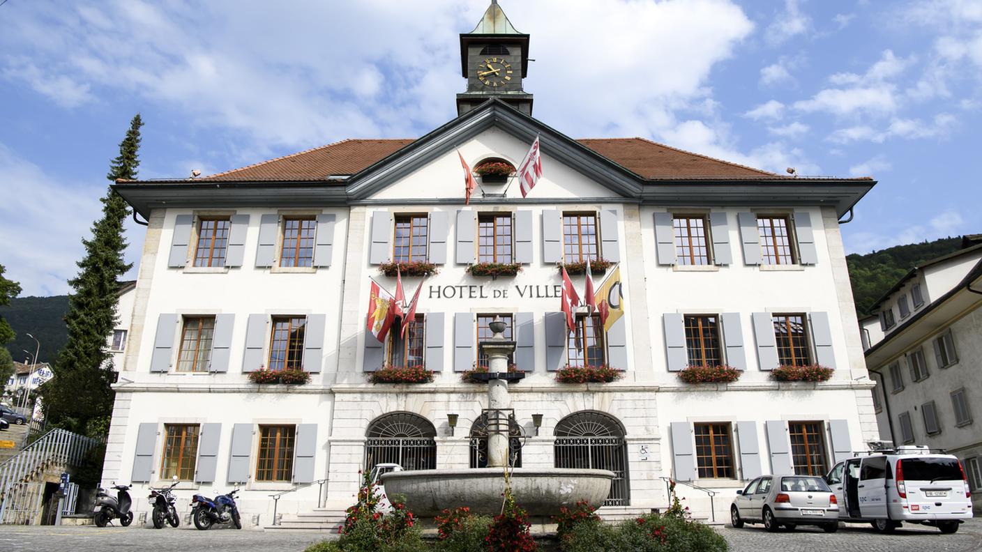 Il Municipio di Moutier
