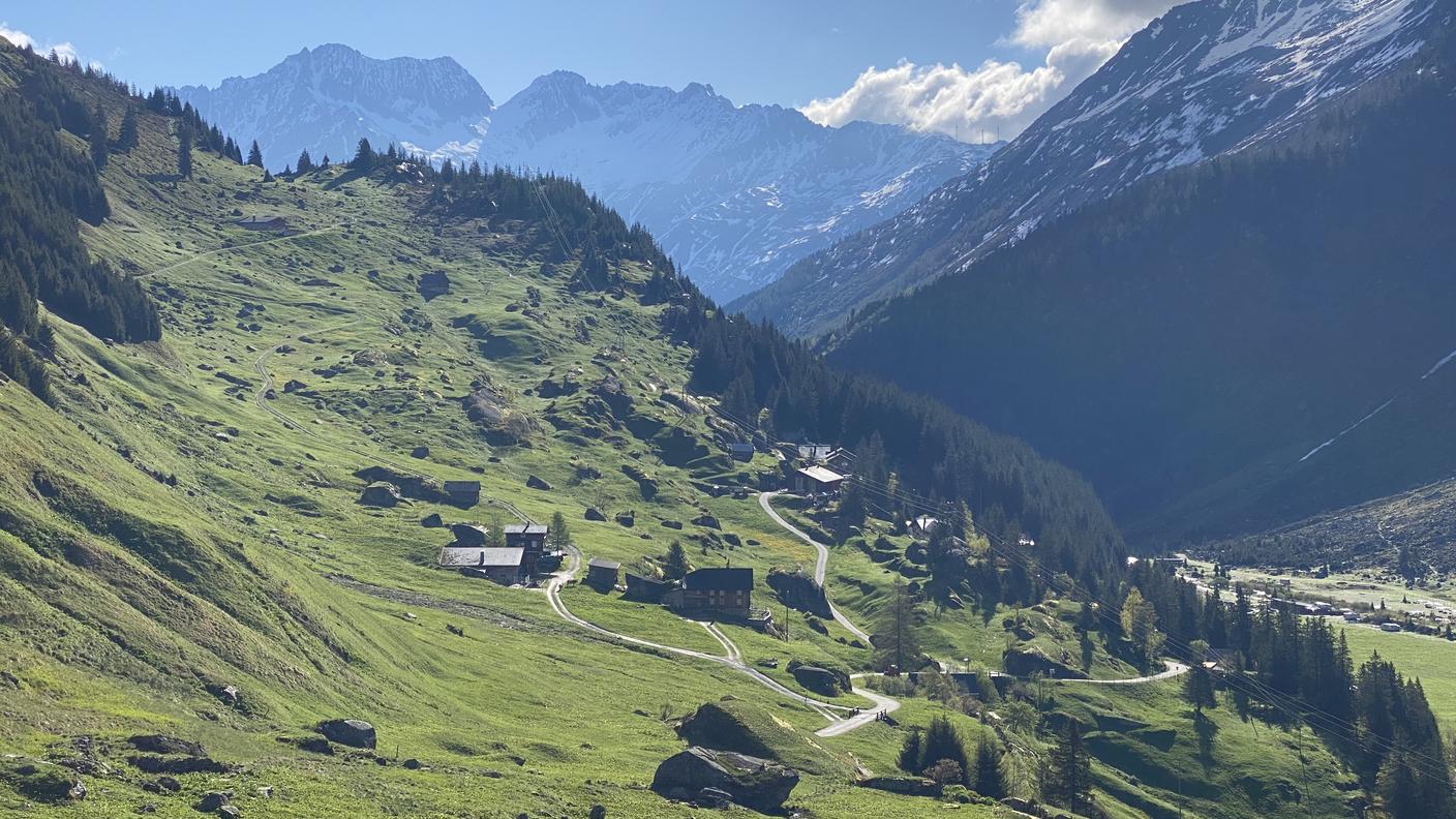La Göschenertal tra i passi del Susten e del Furka