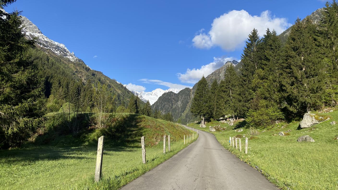 La strada della Göschenertal