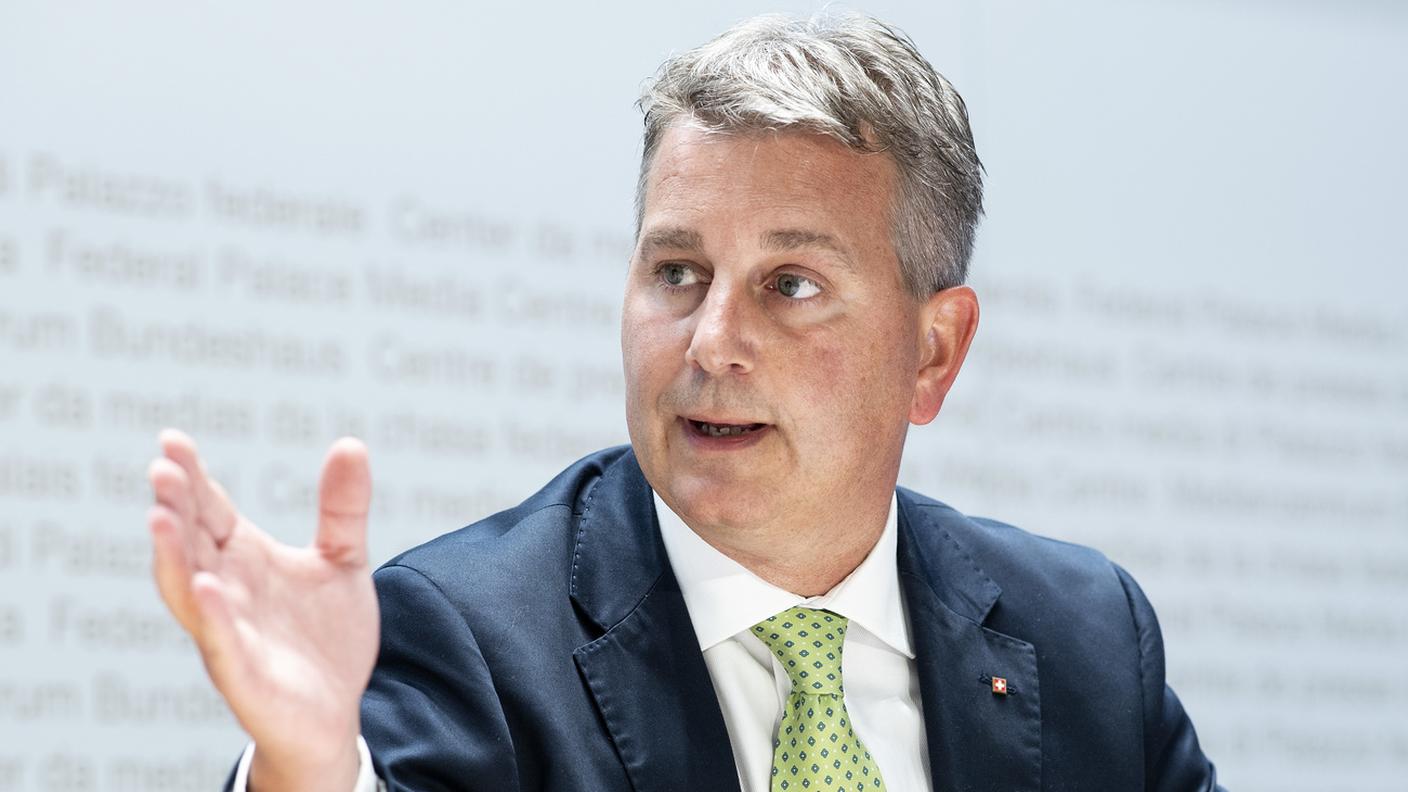 Marco Chiesa, il presidente nazionale dell'UDC
