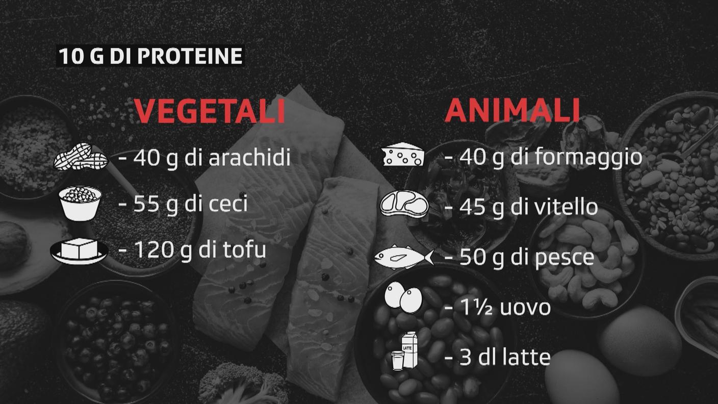 Ecco come raggiungere l'apporto di 10 grammi di proteine