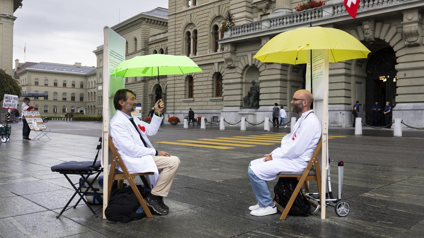 L'azione in Piazza Federale