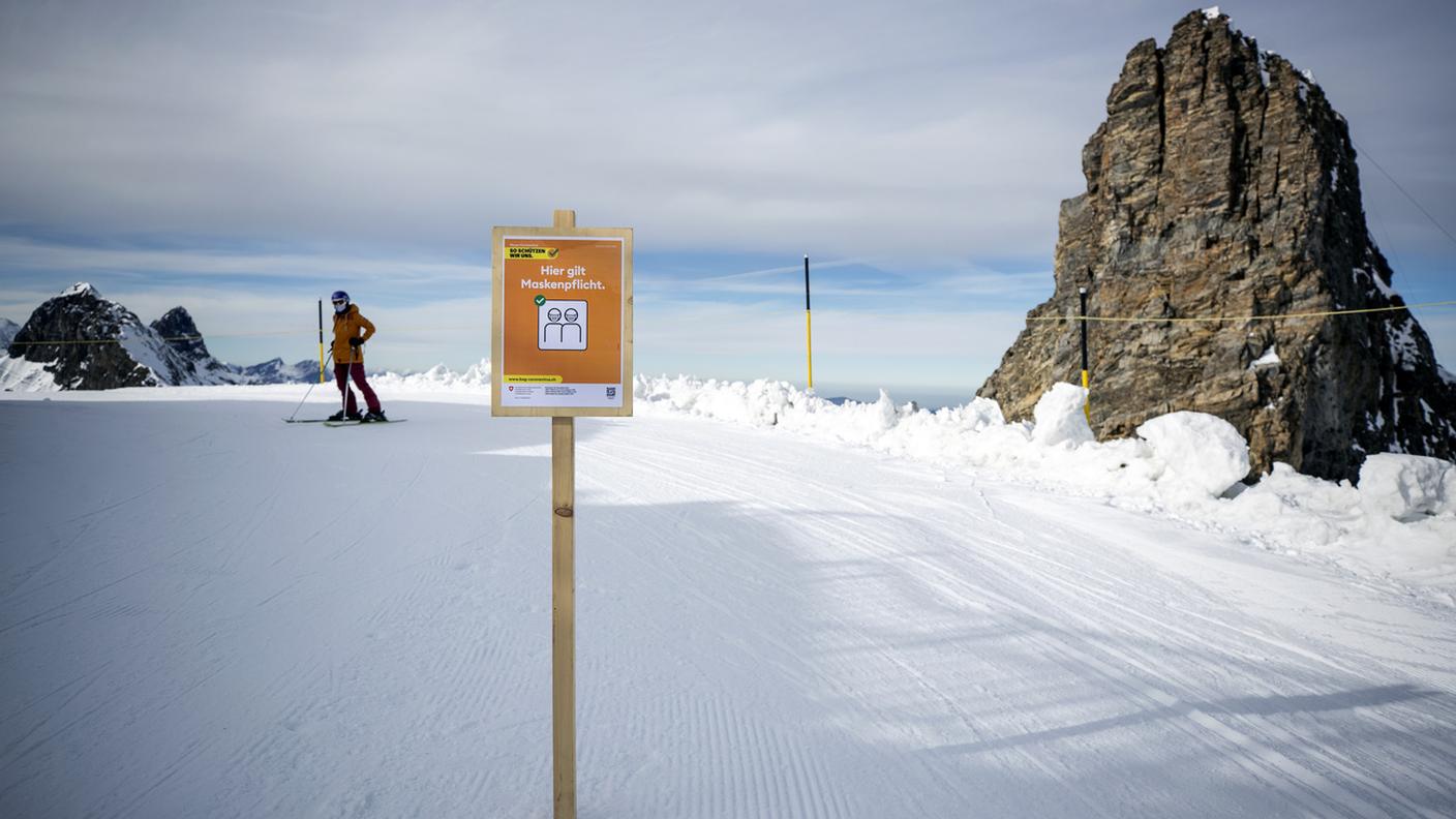 Avvertimenti anche in cima alla montagna