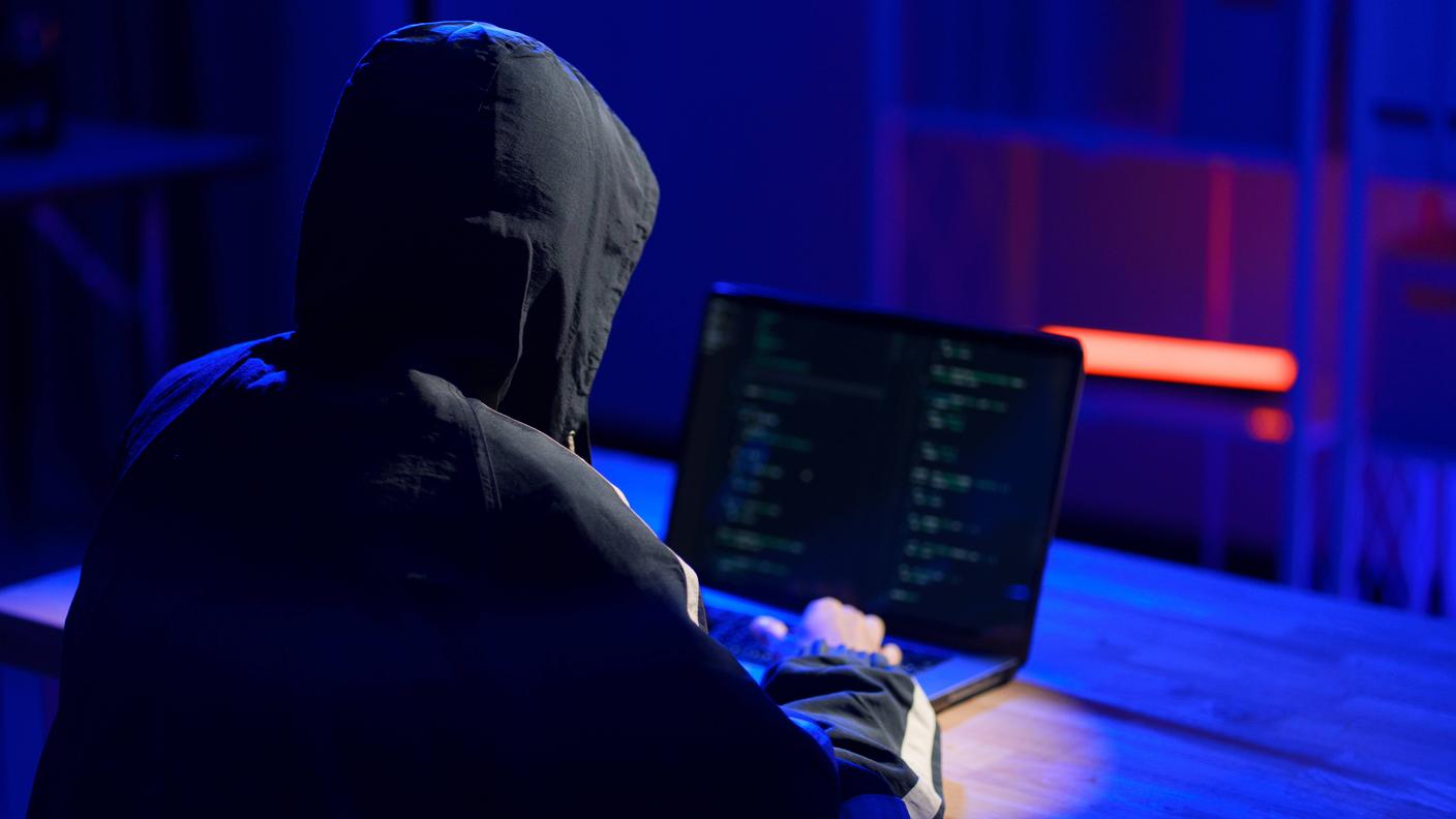 Hacker in azione