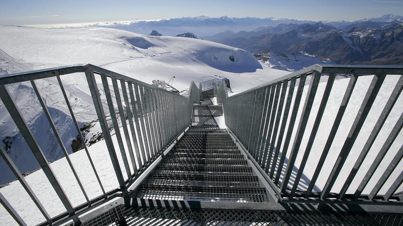 La vista dal Piccolo Cervino