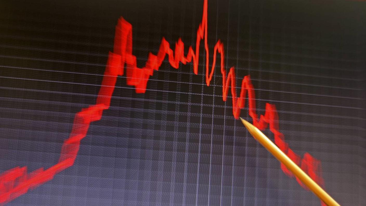 La diminuzione è superiore a quella che fece seguito, nel 2009, alla caduta globale dei mercati finanziari